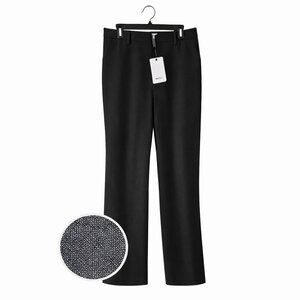 Reiss Hartley Wide‑Leg Wool‑Blend Trousers